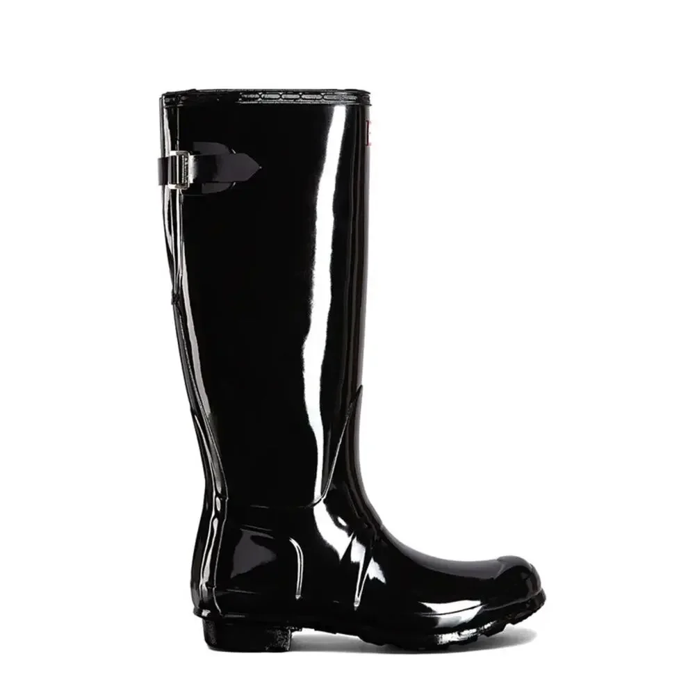NIB - Hunter - Original Tall Adjustable Gloss Boots